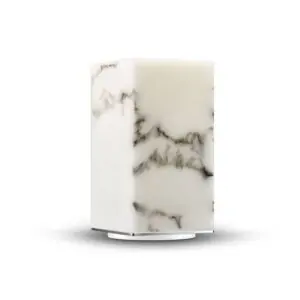 faux marble cordless table lights
